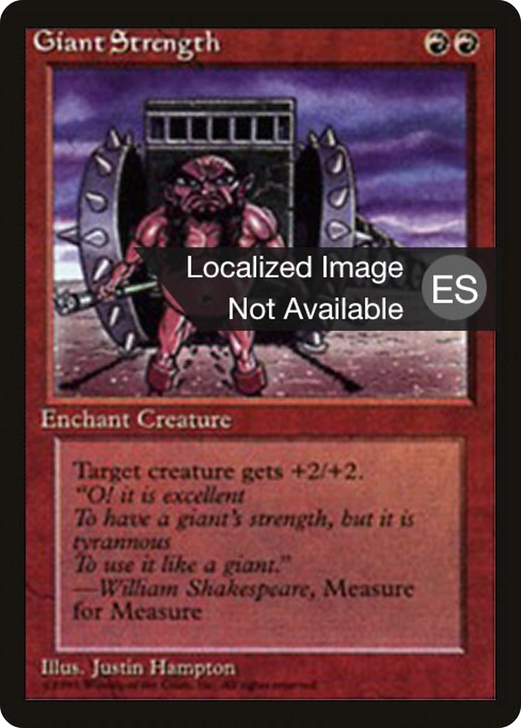 Image of Giant Strength [Fourth Edition (Foreign Black Border)]