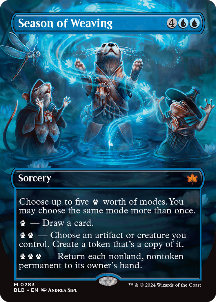 Image of Season of Weaving (Borderless) [Bloomburrow]