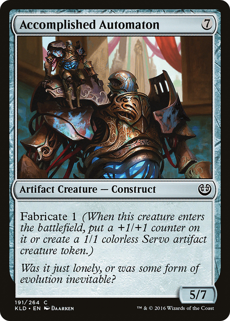 Image of Accomplished Automaton [Kaladesh]