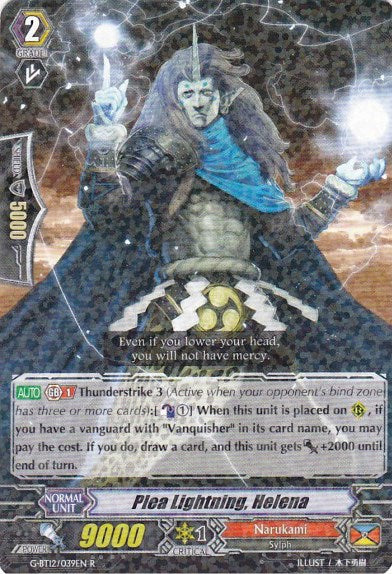 Image of Plea Lightning, Helena (G-BT12/039EN) [Dragon King's Awakening]
