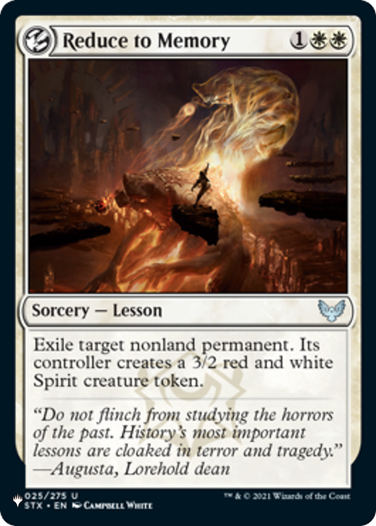 Image of Reduce to Memory [The List]