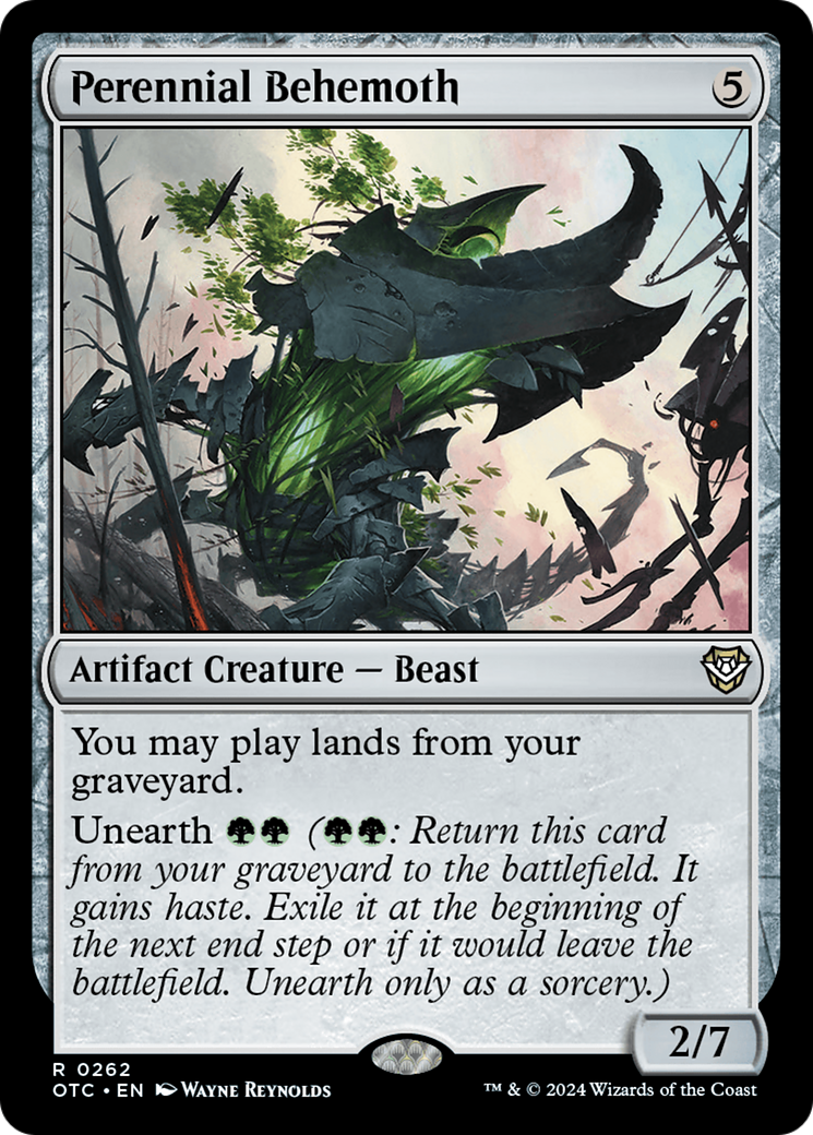 Image of Perennial Behemoth [Outlaws of Thunder Junction Commander]