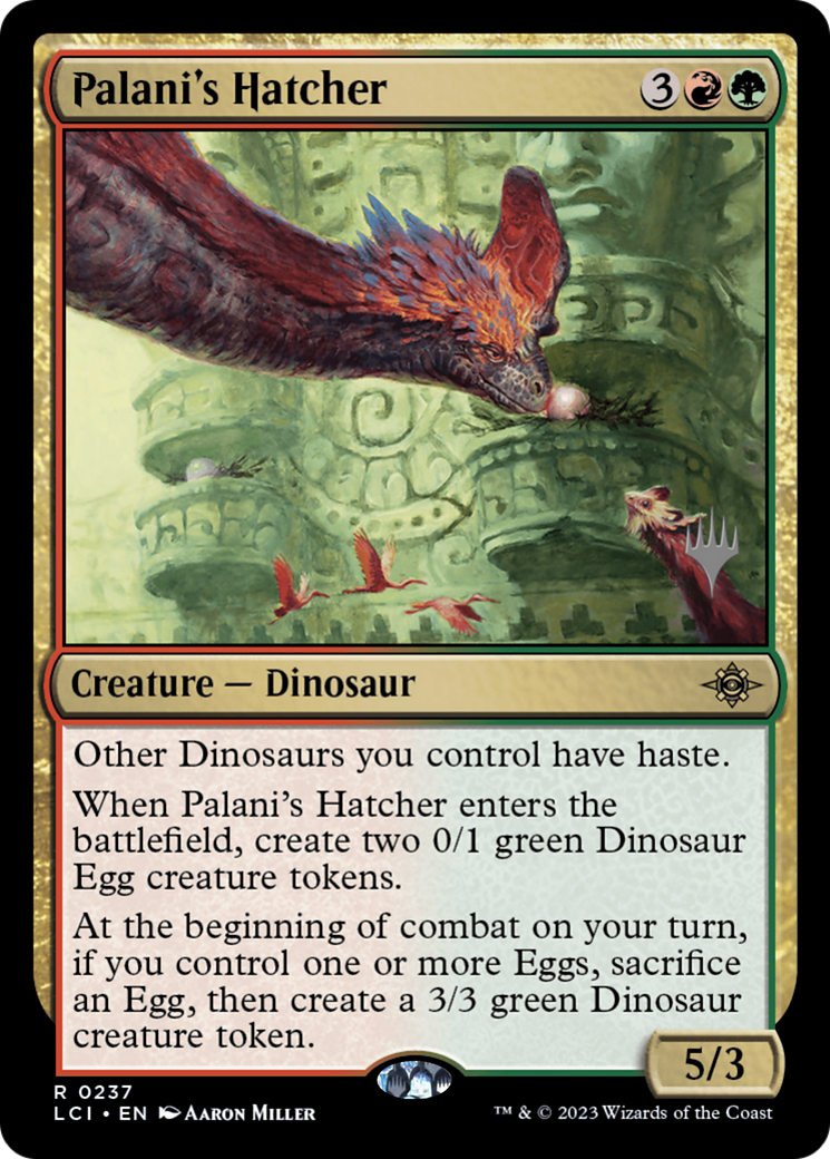 Image of Palani's Hatcher (Promo Pack) [The Lost Caverns of Ixalan Promos]