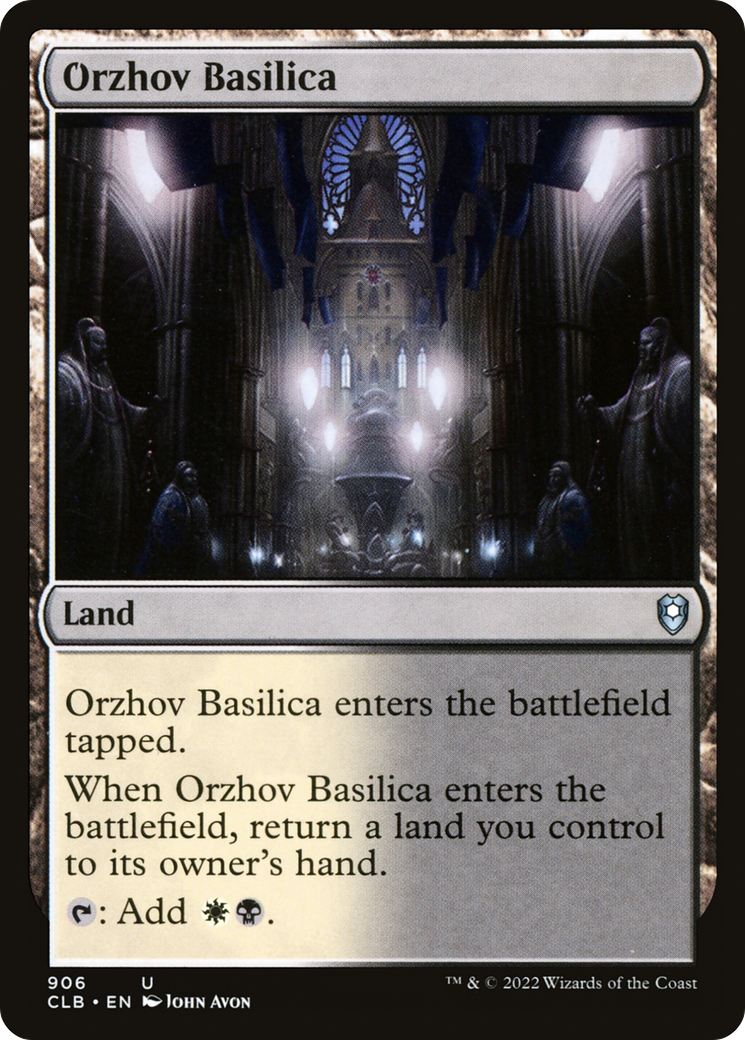 Image of Orzhov Basilica [Commander Legends: Battle for Baldur's Gate]