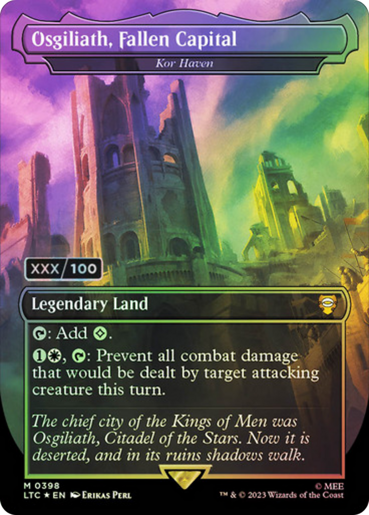 Image of Osgiliath, Fallen Capital - Kor Haven (Serialized) [The Lord of the Rings: Tales of Middle-Earth Commander]