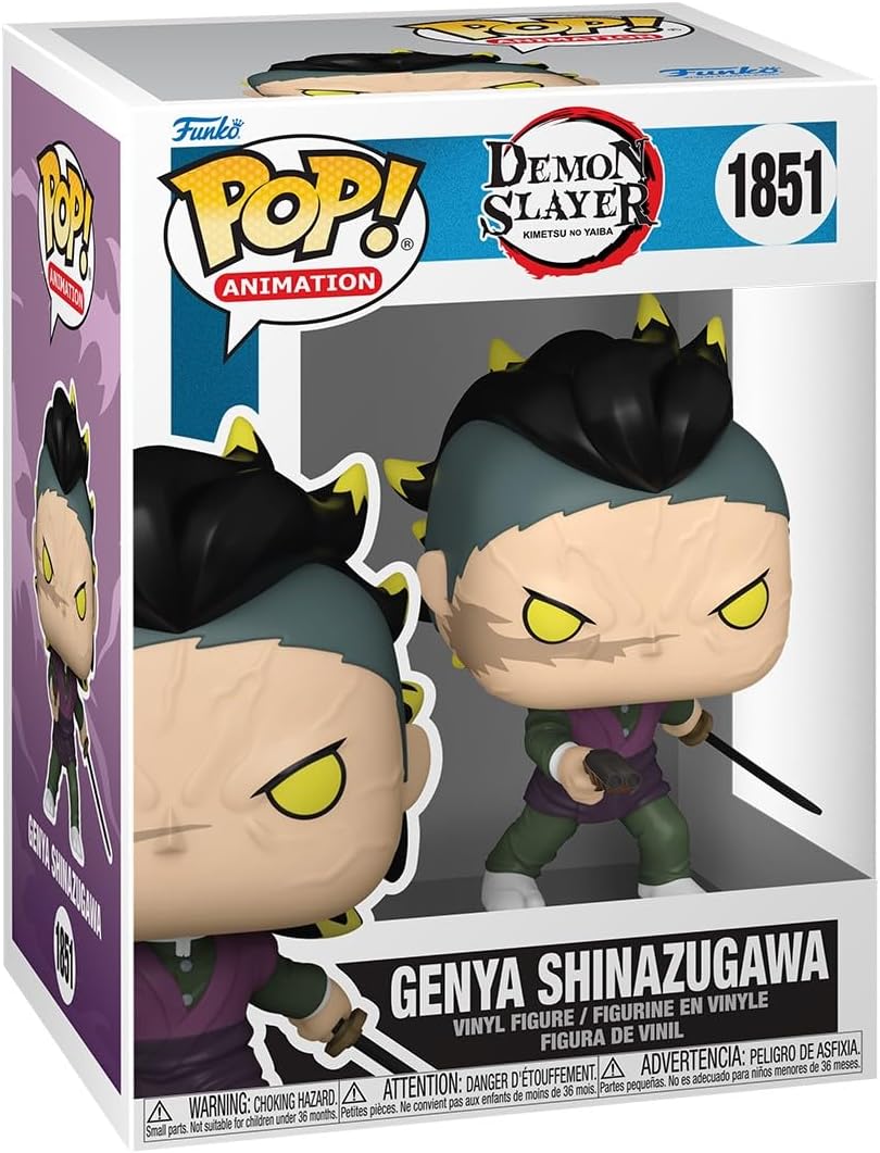 Image of Genya Shinazugawa #1851 (Demon Slayer) (Pop! Animation)