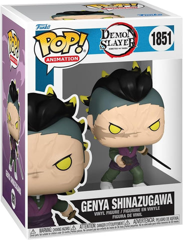 Genya Shinazugawa #1851 (Demon Slayer) (Pop! Animation)