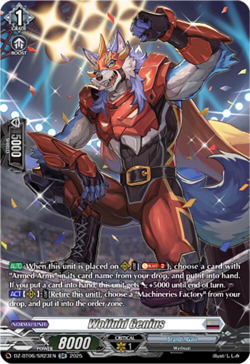 Image of Wolfuld Genius (DZ-BT06/SR23EN) [Generation Dragenesis]