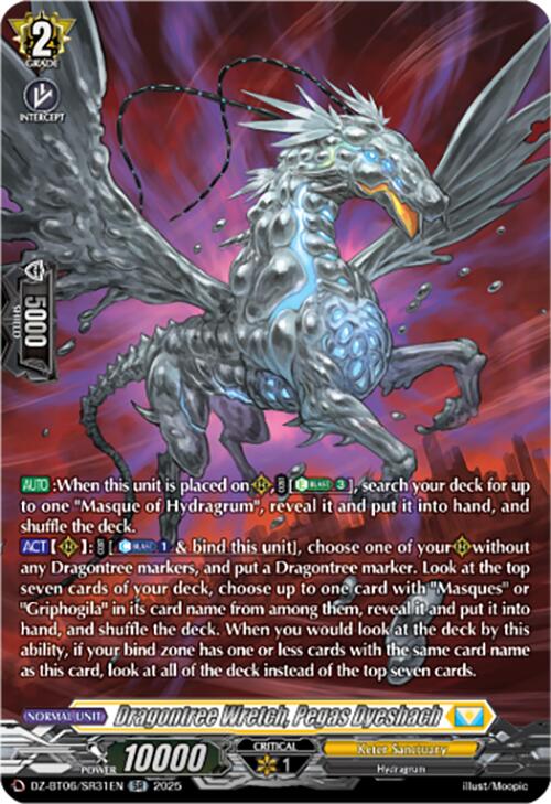 Image of Dragontree Wretch, Pegas Dyeshach (DZ-BT06/SR31EN) [Generation Dragenesis]