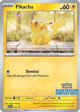 Image of Pikachu (214) [Scarlet & Violet: Black Star Promos]