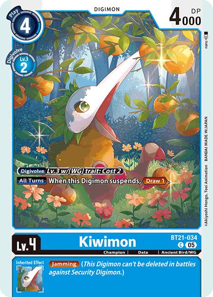 Image of Kiwimon [BT21-034] [World Convergence]