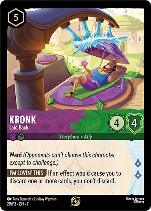 Image of Kronk - Laid Back (20) [Promo Cards]