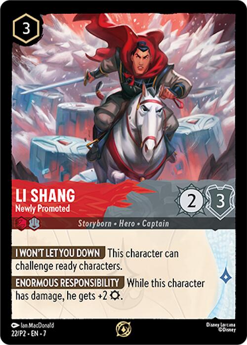 Image of Li Shang - Newly Promoted (22) [Promo Cards]