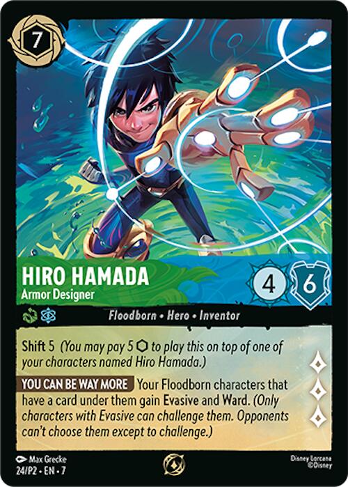 Image of Hiro Hamada - Armor Designer (Store Championship) (Participant) (24) [Promo Cards]