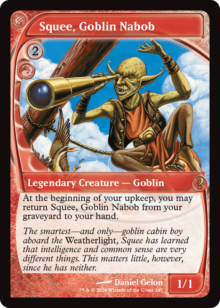 Image of Squee, Goblin Nabob (Future Sight) [Mystery Booster 2]