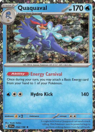 Image of Quaquaval 054/198  - Holofoil Miscellaneous Cards & Products - Promo