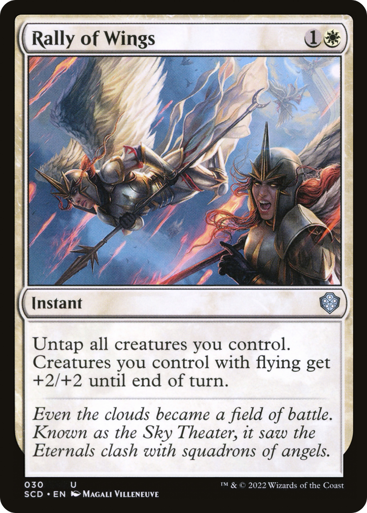 Image of Rally of Wings [Starter Commander Decks]