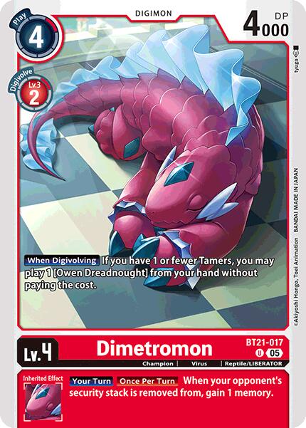 Image of Dimetromon [BT21-017] [World Convergence]