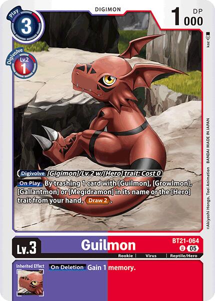 Image of Guilmon [BT21-064] [World Convergence]