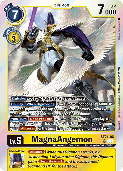 Image of MagnaAngemon [ST21-06] [Starter Deck: Hero of Hope]