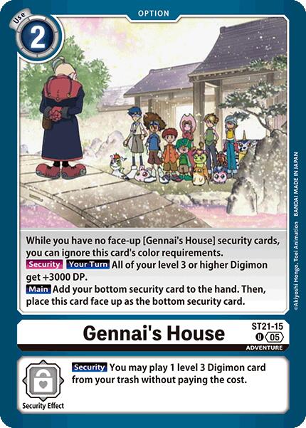 Image of Gennai's House [ST21-15] [Starter Deck: Hero of Hope]