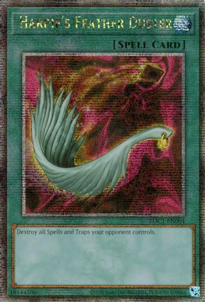 Image of Harpie's Feather Duster [EDC1-EN001] Quarter Century Secret Rare