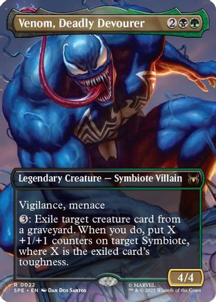 Image of Venom, Deadly Devourer (Borderless) [Marvel's Spider-Man: Eternal-Legal]
