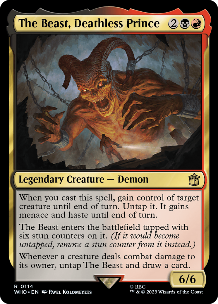 Image of The Beast, Deathless Prince [Doctor Who]