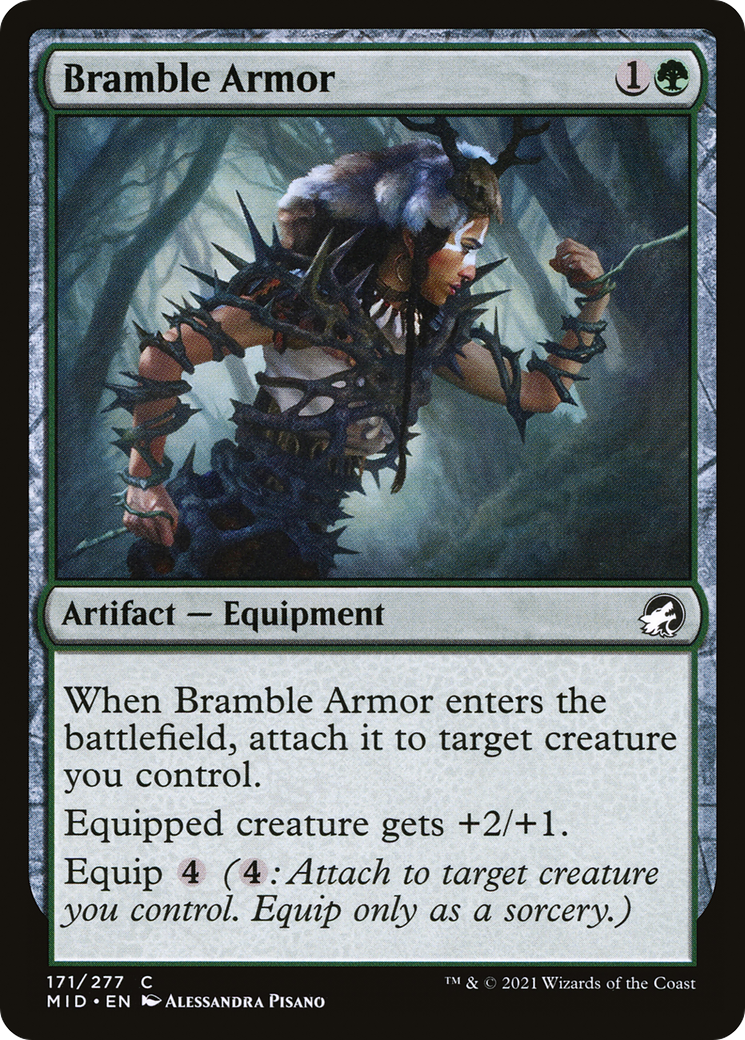 Image of Bramble Armor [Innistrad: Midnight Hunt]