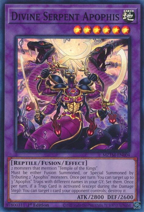 Image of Divine Serpent Apophis [MZTM-EN004] Super Rare