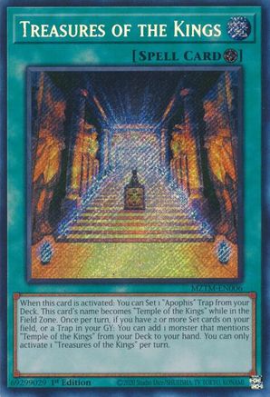Image of Treasures of the Kings [MZTM-EN006] Secret Rare