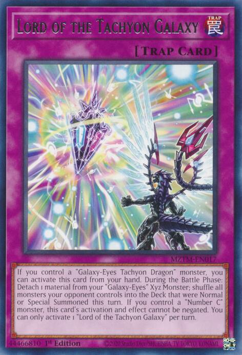 Image of Lord of the Tachyon Galaxy [MZTM-EN017] Rare