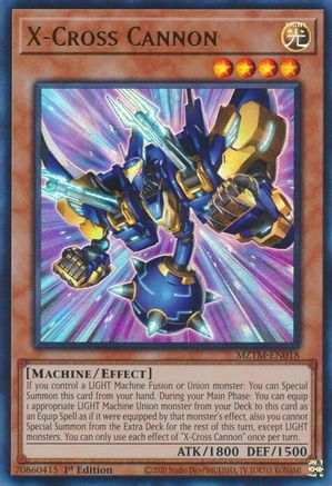 Image of X-Cross Cannon [MZTM-EN018] Ultra Rare
