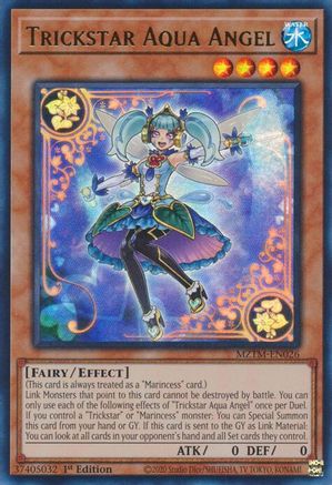 Image of Trickstar Aqua Angel [MZTM-EN026] Ultra Rare