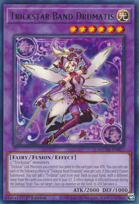 Image of Trickstar Band Drumatis [MZTM-EN027] Rare