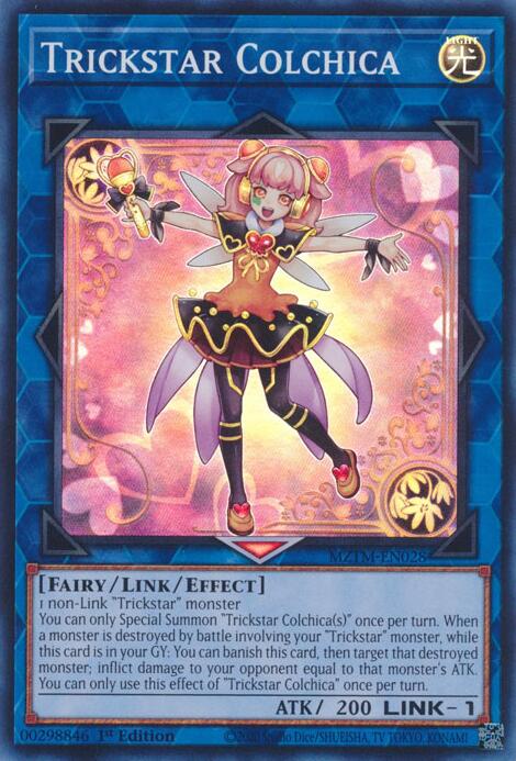 Image of Trickstar Colchica [MZTM-EN028] Super Rare