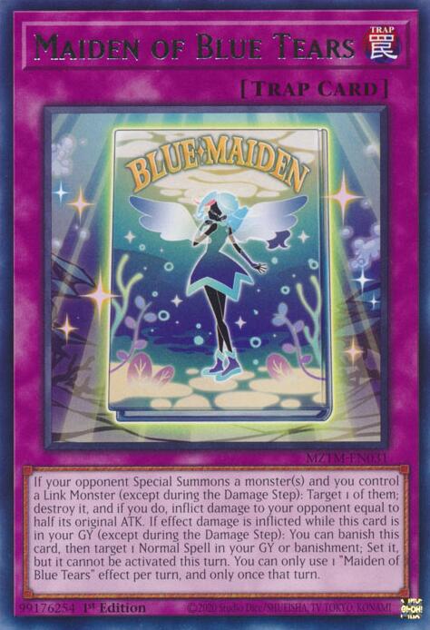 Image of Maiden of Blue Tears [MZTM-EN031] Rare