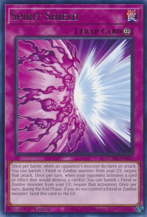 Image of Spirit Shield [MZTM-EN035] Rare