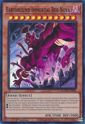 Image of Earthbound Immortal Red Nova [MZTM-EN044] Super Rare