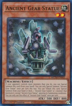 Image of Ancient Gear Statue [MZTM-EN045] Ultra Rare