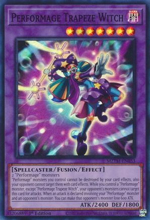 Image of Performage Trapeze Witch [MZTM-EN053] Super Rare