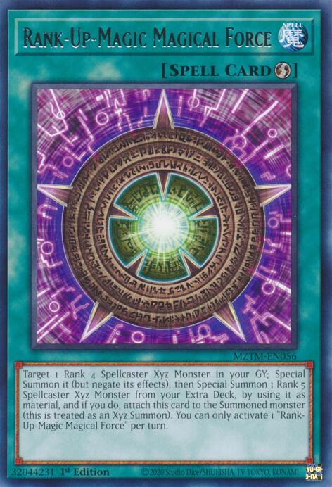 Image of Rank-Up-Magic Magical Force [MZTM-EN056] Rare