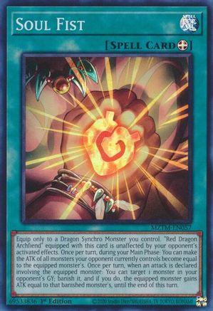 Image of Soul Fist [MZTM-EN057] Super Rare