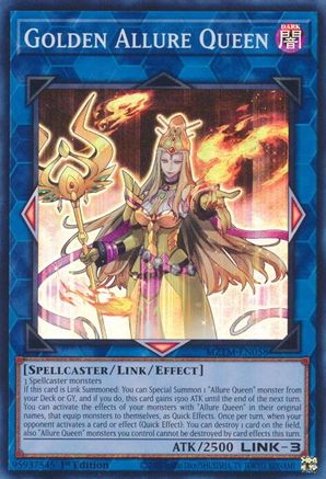 Image of Golden Allure Queen [MZTM-EN058] Super Rare