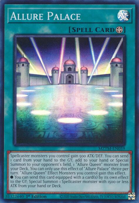 Image of Allure Palace [MZTM-EN059] Super Rare