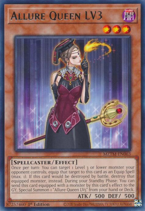 Image of Allure Queen LV3 [MZTM-EN063] Rare