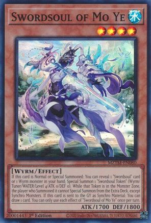 Image of Swordsoul of Mo Ye [MZTM-EN080] Super Rare