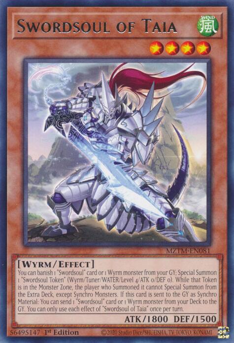 Image of Swordsoul of Taia [MZTM-EN081] Rare