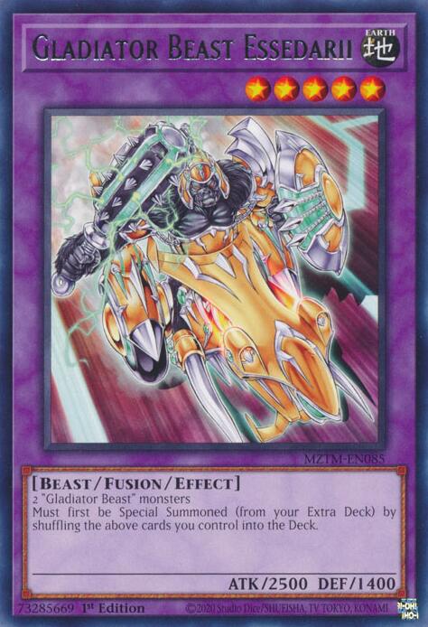 Image of Gladiator Beast Essedarii [MZTM-EN085] Rare