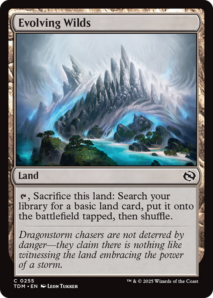 Image of Evolving Wilds [Tarkir: Dragonstorm]